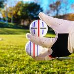 8 Pack Golf Ball Marker Set with Stencils