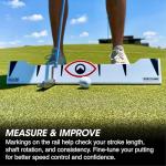 EyeLine Golf Quick Look Mirror & Putting Rail
