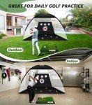Portable Golf Hitting Net for Backyard Practice