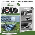 Golf Practice Net with Mat for Home Training