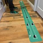 EyeLine Golf Roll The Rock Putting Mat