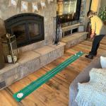 EyeLine Golf Roll The Rock Putting Mat