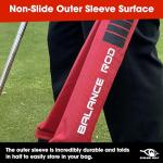 EyeLine Golf Balance Rod for Better Swing Practice