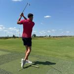 EyeLine Golf T Swing Training Aid with Alignment Sticks