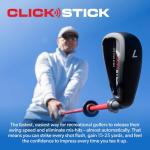 Golf Click Stick - Swing Trainer for Better Mechanics