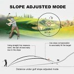 REVASRI Slope Golf Rangefinder with Pin Lock