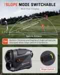 Bestsee Golf Rangefinder – 1200 Yards with Slope