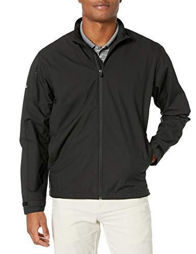 Callaway Men's Waffle Knit Fleece Golf Jacket, Black