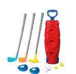 Jumbo Golf Caddy Set with Clubs and Balls