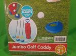 Jumbo Golf Caddy Set with Clubs and Balls