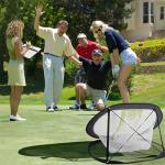 SAPLIZE Golf Chipping Net for Indoor and Outdoor Practice