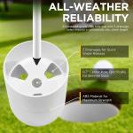 6ft Portable Golf Flagstick for Backyard Practice