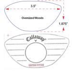 Golf Impact Tape for Woods, Irons, and Putter