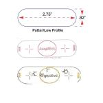 Golf Impact Tape for Woods, Irons, and Putter