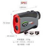 Callaway 300 Pro Slope Laser Rangefinder