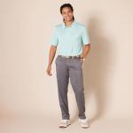 Men's Stretch Golf Pants in Grey, Size 36W x 30L