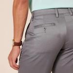 Men's Stretch Golf Pants in Grey, Size 36W x 30L