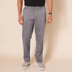 Men's Stretch Golf Pants in Grey, Size 36W x 30L