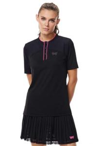 PXG Women's Lightweight Black Golf Polo