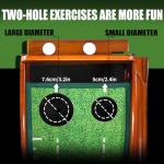 GimiYaa Indoor Outdoor Golf Practice Mat with Ball Return