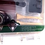Golf Tool Kit with Ball Marker and Tees