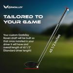 Grafalloy Raven Graphite Shaft for PXG Drivers