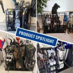 Extra Large Golf Storage Rack for 2 Bags