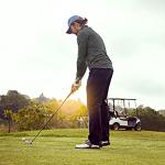 Men’s Long Sleeve Quick Dry Golf Polo Shirt