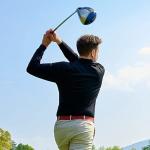 Men’s Long Sleeve Quick Dry Golf Polo Shirt