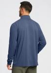 Men's Lightweight Quarter Zip Golf Pullover - Deep Blue