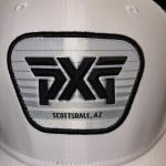 PXG White Snapback Golf Logo Cap