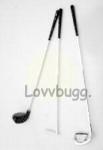 Golf Clubs Set for American Girl 18" Doll