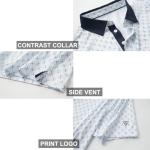 Men's Moisture-Wicking Performance Golf Polo Shirt