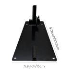 Golf Practice Plate with Alignment Stick Holder