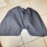 Classic Black Tan Leather Golf Bag – Made in USA