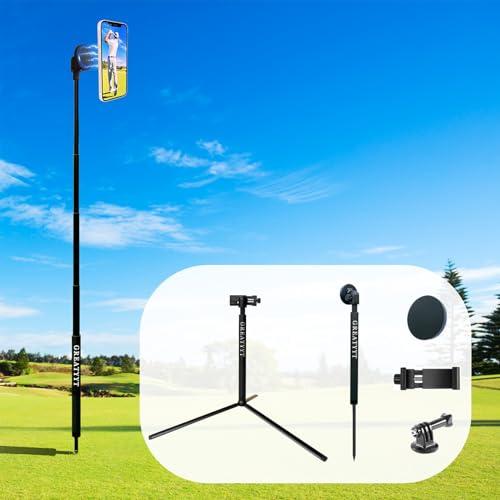 Golf Swing Monopod Tripod Selfie Stick Phone Holder