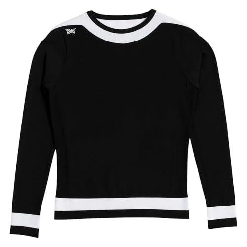 PXG Women's Black Boat Neck Golf Sweater