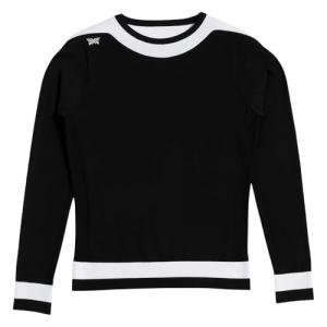 PXG Women's Black Boat Neck Golf Sweater