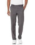 PGA TOUR Men's Expandable Waist Golf Pants, Asphalt
