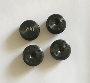 4 Piece Golf Weight Screw Fit for PXG GEN2 Brando,Mini Gunboat Putter, Gen 4 0811X X+ Prototype Driver (4 Piece 20g, Black)