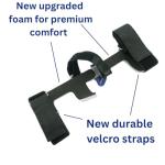 The Right Angle – Golf Swing Trainer Aid for Backswing & Arm Position – Right Arm Elbow Brace to Improve Swing Plane, Tempo, Power & Accuracy – Golf Training Aid for Men & Women