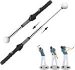 Retractable Golf Swing Trainer with Click Feature
