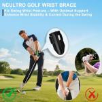 Adjustable Golf Wrist Brace for Swing Training
