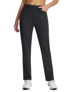 Baleaf Women's Fleece Lined Golf Pants - Black