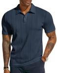 Men's Navy Soft Touch Golf Polo Shirt