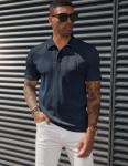 Men's Navy Soft Touch Golf Polo Shirt