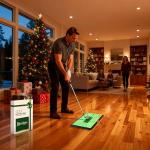 Portable Golf Hitting Mat with Multi-Surface Design