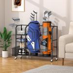Large Golf Bag and Equipment Storage Organizer