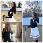 Soneven Women's Long Sleeve Golf Polo Shirt