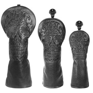 Skull Skeleton Golf Club Headcover for Drivers